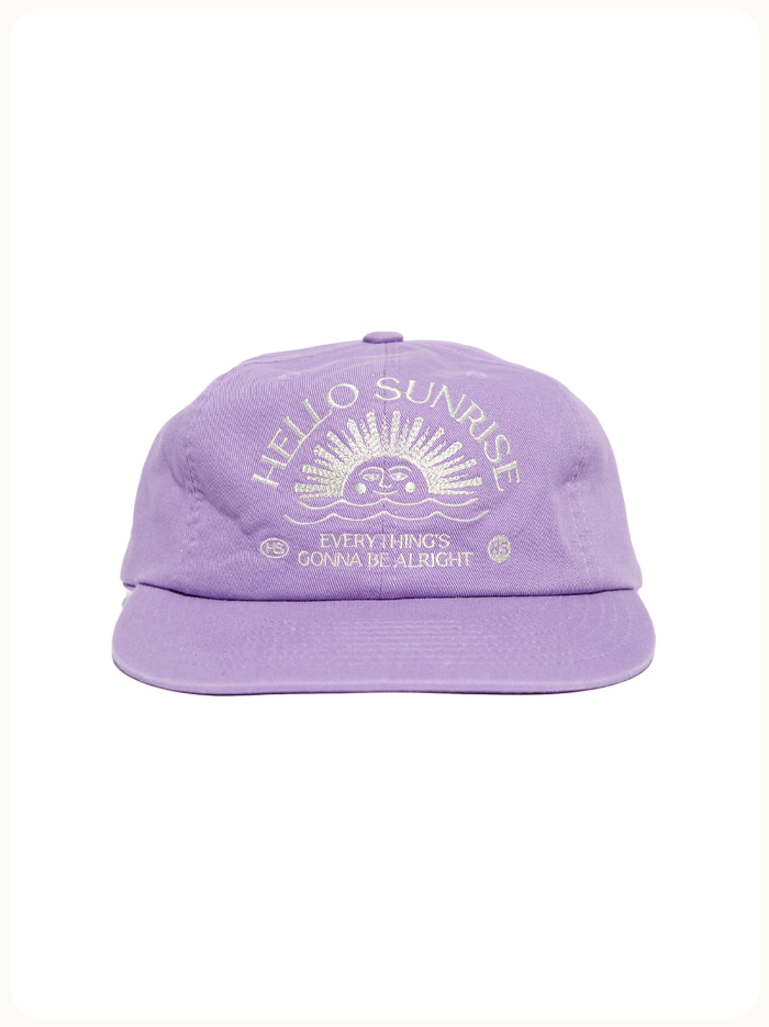 Washed HS Arch Logo 6Panel Cap_Lavender Pink (Off White)