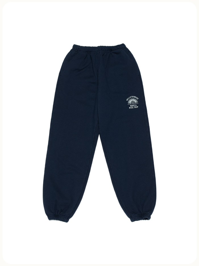 HS Mini Arch Logo Sweatpants_Navy
