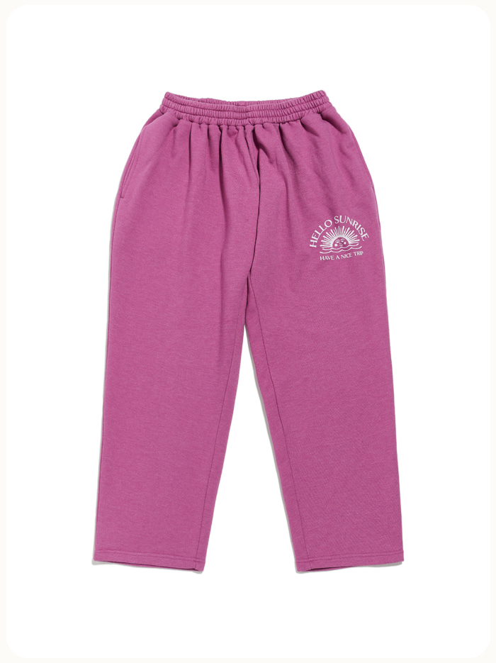 HS Arch Logo Sweatpants_Vintage Pink
