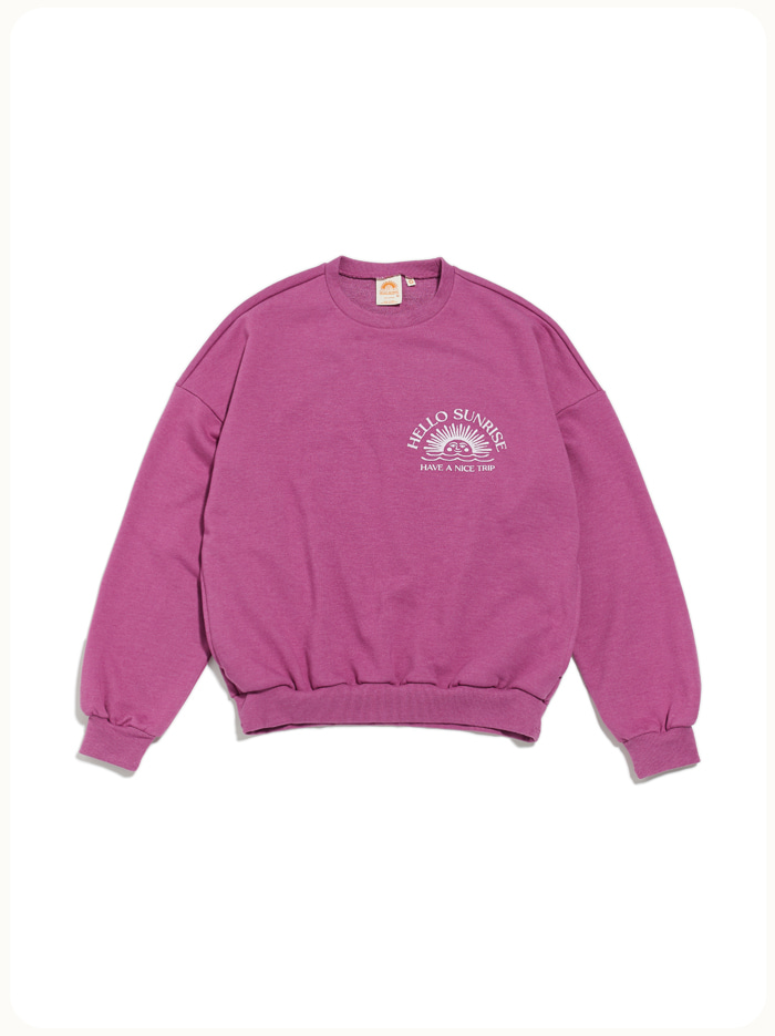 HS Arch Logo Sweatshirt_Vintage Pink