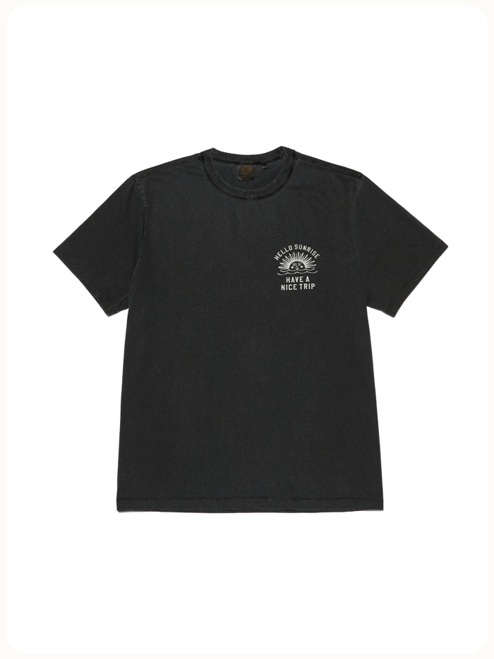 HS P-dyed VTG Mini Arch Logo Tee_Charcoal